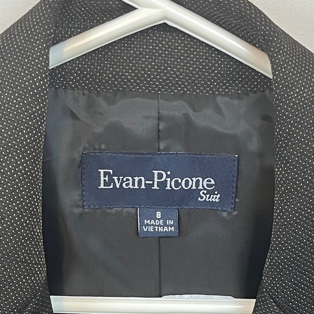 Evan-Picone Brownish Black Blazer Size 8 - Picture 3 of 8